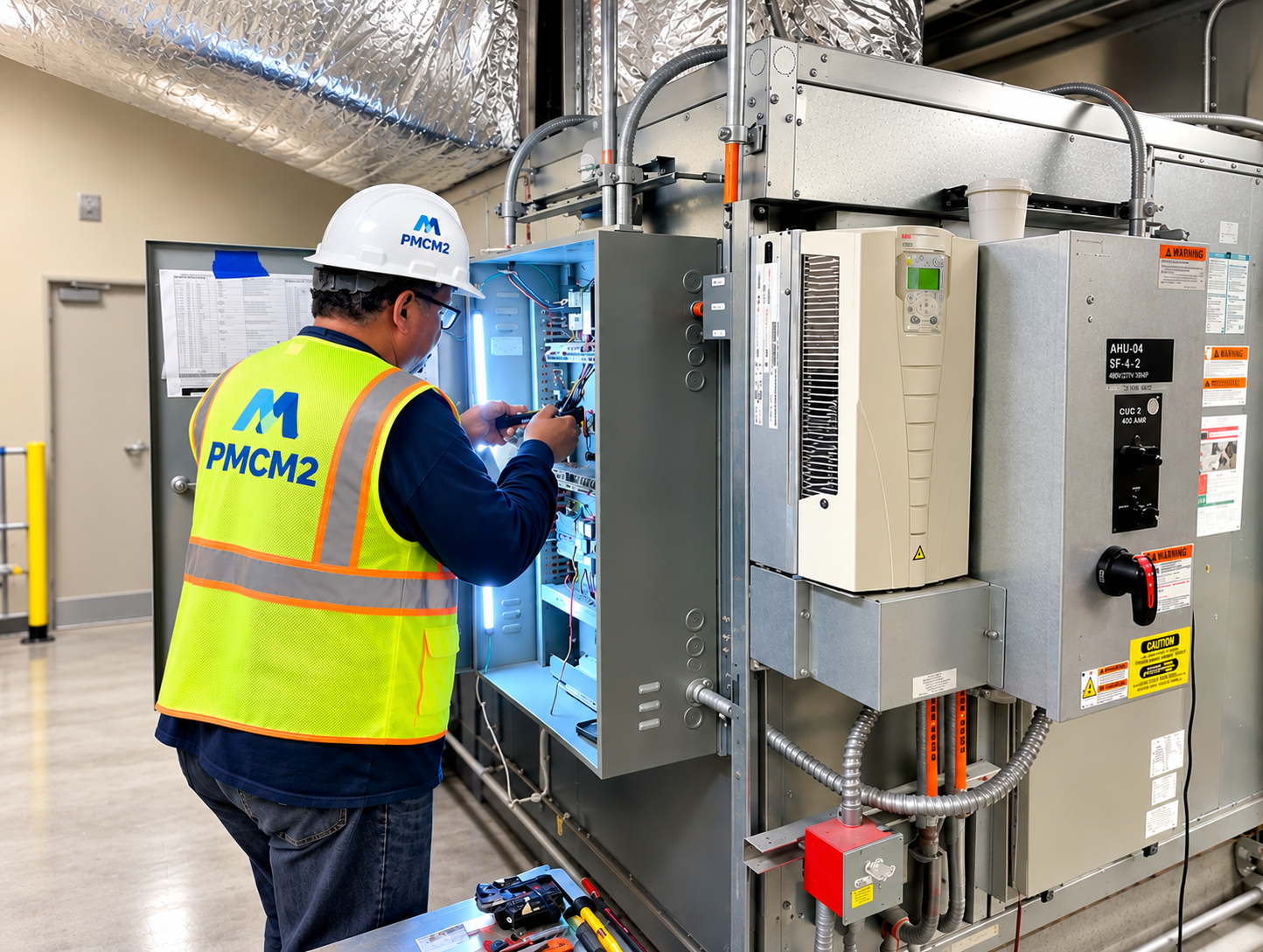 EMCS controls equipment